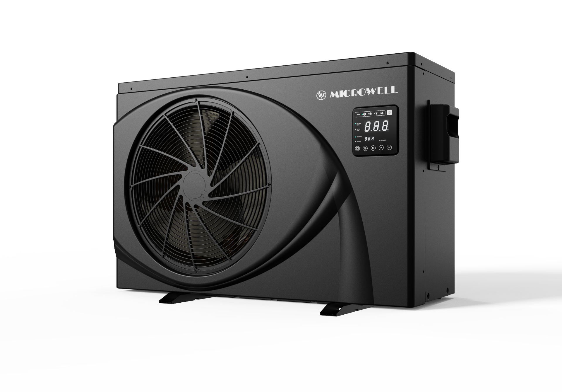 1) Bazénové tepelné čerpadlo HP 1100 BLACK Inverter 11,5kW